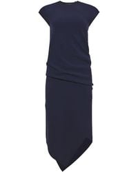 Proenza Schouler - Draped-Detail Asymmetric Dress - Lyst