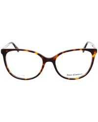 Juicy Couture - Tortoiseshell-Effect Cat-Eye Frame Glasses - Lyst