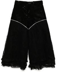 Comme des Garçons - Pantaloni A Gamba Ampia - Lyst