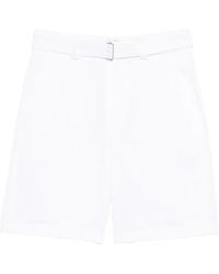 Low Brand - Belted Shorts - Lyst