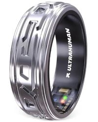 DIESEL - Logo-Embossed Smart Ring - Lyst