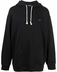 Acne Studios - Face-patch Oversized Hoodie - Lyst