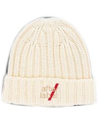 AFTER LABEL - Kiruna Logo-Embroidered Beanie Hat - Lyst
