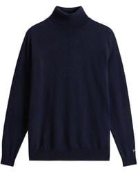 Woolrich - High Neck Wool Sweater - Lyst