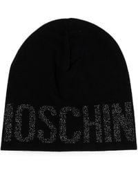 Moschino - Berretto Con Logo Ricamato - Lyst