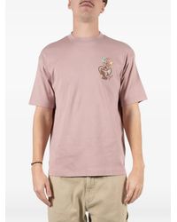 Drole de Monsieur - Floral Print T-Shirt - Lyst