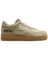Zapatillas de deporte con logo rojo y suela de goma Air Force 1 Nike de  Tejido sintético de color Azul para hombre | Lyst