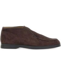Duca Degli Abruzzi - Leo Suede Loafers - Lyst