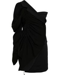 BESFXXK - Vestido corto estilo blazer asimétrico - Lyst