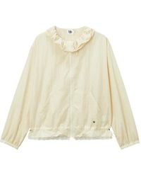 B+ AB - Ruffled Cotton Jacket - Lyst