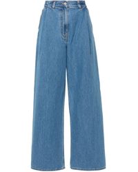 Givenchy - 4g-motif Cotton Jeans - Lyst