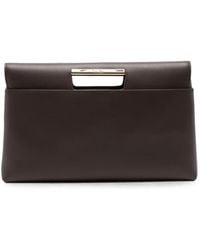 Furla - Leather Envelope Clutch Bag - Lyst