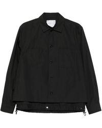 Sacai - Layered Long-Sleeve Shirt - Lyst