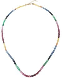 JIA JIA - Collier Arizona En 14Ct Serti À Perles En Saphirs - Lyst