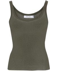 Max Mara - Silk Tank Top - Lyst