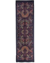 Etro - Silk Scarf - Lyst
