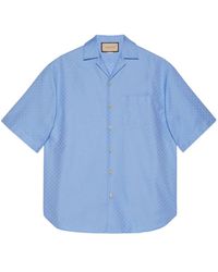 Gucci - T-shirt en coton à motif monogrammé - Lyst