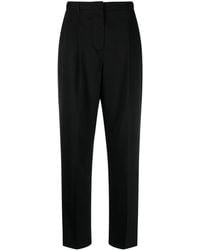 Tory Burch - Wool Twill Trousers - Lyst