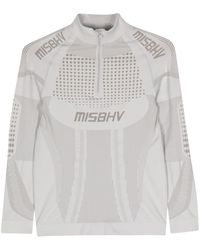MISBHV - Sportoberteil mit Jacquard-Logo - Lyst
