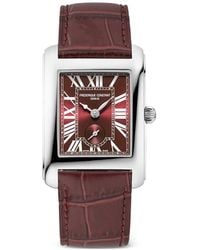Frederique Constant - Classics Carree Small Seconds 36Mm Watch - Lyst
