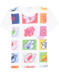 Comme des Garçons - Chemise À Imprimé En All Over - Lyst