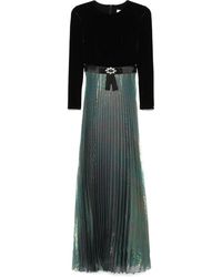 Nissa - Robe Longue À Ornements - Lyst