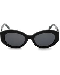 Blumarine - Oval-Frame Sunglasses - Lyst