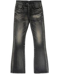 Purple Brand - Rhinestone-embellished Bootcut Jeans - Lyst
