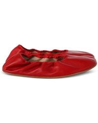 The Row - Round Ballet Flats - Lyst