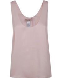 Twinset - Satin Blouse - Lyst