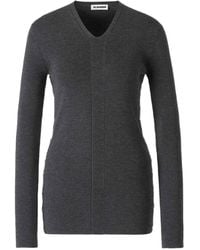 Jil Sander - Vネック セーター - Lyst