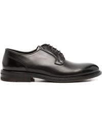 JOHN HARRISON - Lace-Up Leather Derby Shoes - Lyst