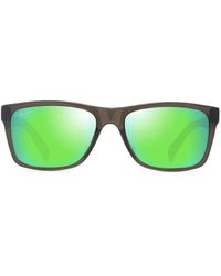Maui Jim - Lunettes De Soleil Kōwelo À Monture Rectangulaire - Lyst