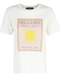 Weekend by Maxmara - Pantera Printed T-Shirt - Lyst