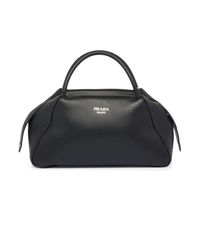 Prada - Medium Logo-Embellished Tote Bag - Lyst