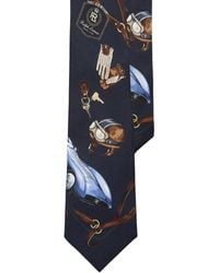 Ralph Lauren - Automobile-Print Silk Tie - Lyst