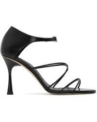 STUDIO AMELIA - 90Mm Greta 90 Diamante-Buckle Heeled Sandals - Lyst