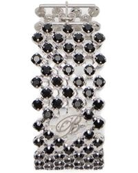 Blumarine - Strass Circle Earrings - Lyst