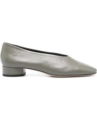 Aeyde - Delia Nappa Lederzement - Lyst