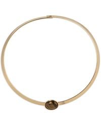 Jennifer Behr - Collier Elaine En Œil De Tigre - Lyst