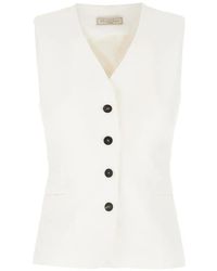 Antonelli - Buttoned Vest - Lyst