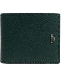Fendi - Selleria Leather Wallet - Lyst