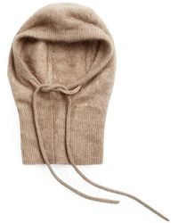 Chinti & Parker - Ribbed-Knit Drawstring Balaclava - Lyst