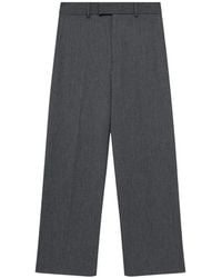 MSGM - Broek Met Krijtstreep - Lyst