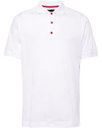 Kiton - Fine-knit Cotton Polo Shirt - Lyst