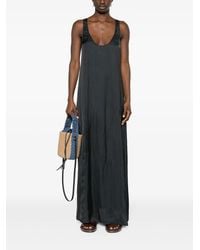 ritchil satin dress Ritchil Satin Dress dress grey women