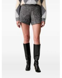 Silvian Heach - Short Taille Haute À Effet Brossé - Lyst