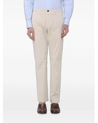 Siviglia - Stretch-Cotton Chino Trousers - Lyst