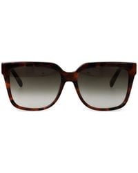 Ferragamo Eyewear - Gancini Square-Frame Sunglasses - Lyst