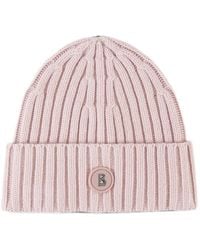 Bogner - Bony Logo-Patch Beanie Hat - Lyst